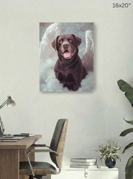 Canvas 16x20 room mockup