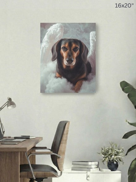 Canvas 16x20 room mockup