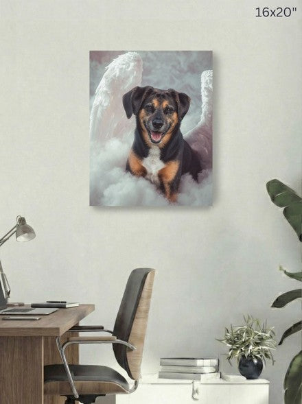 Canvas 16x20 room mockup
