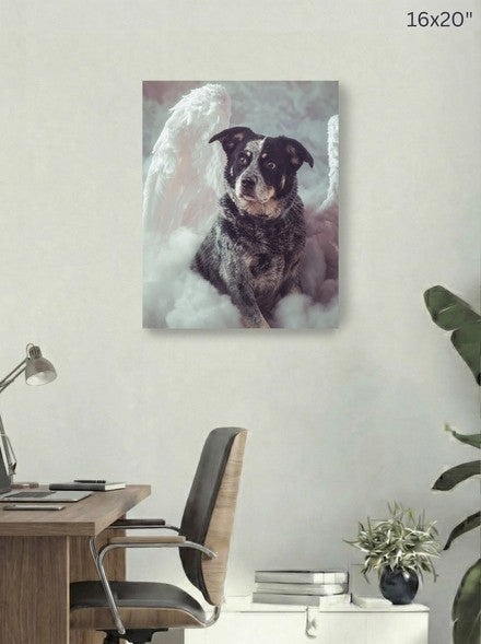Canvas 16x20 room mockup