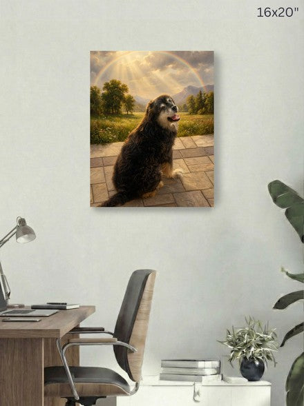 Canvas 16x20 room mockup