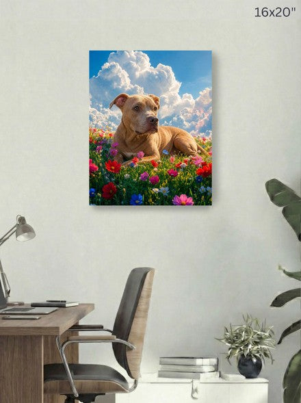 Canvas 16x20 room mockup