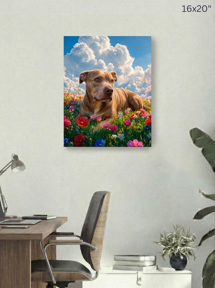 Canvas 16x20 room mockup