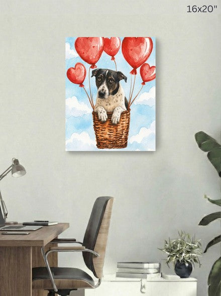 Canvas 16x20 room mockup