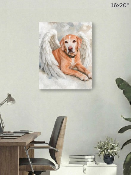 Canvas 16x20 room mockup