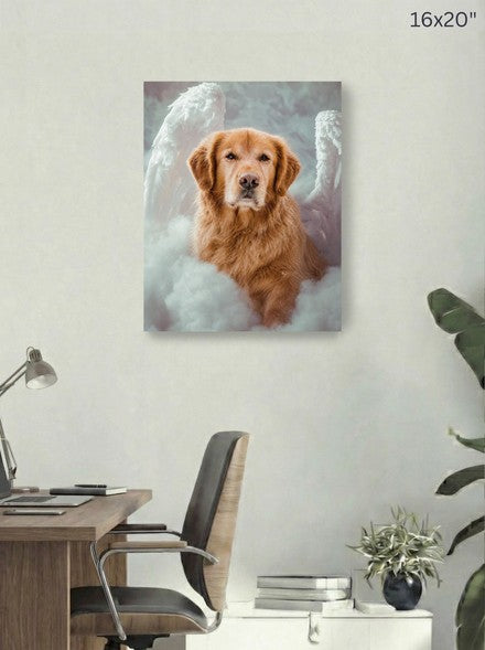 Canvas 16x20 room mockup