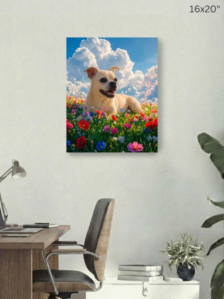 Canvas 16x20 room mockup