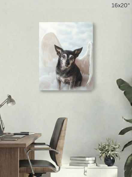 Canvas 16x20 room mockup