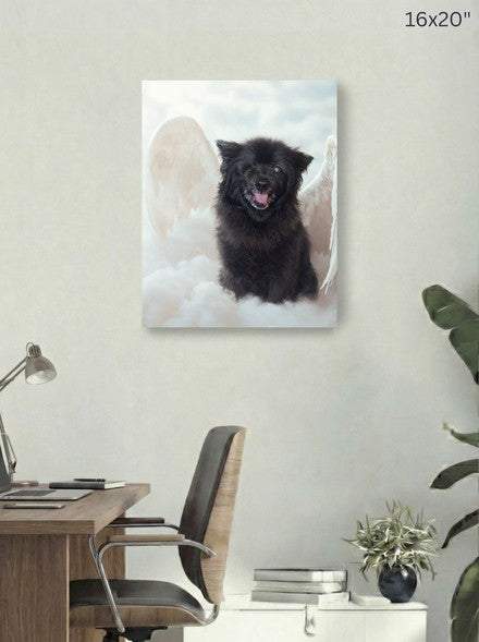 Canvas 16x20 room mockup