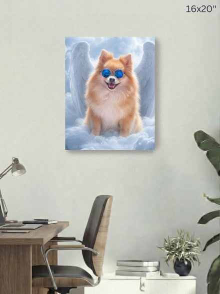 Canvas 16x20 room mockup