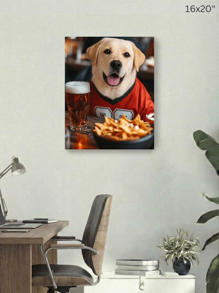 Canvas 16x20 room mockup