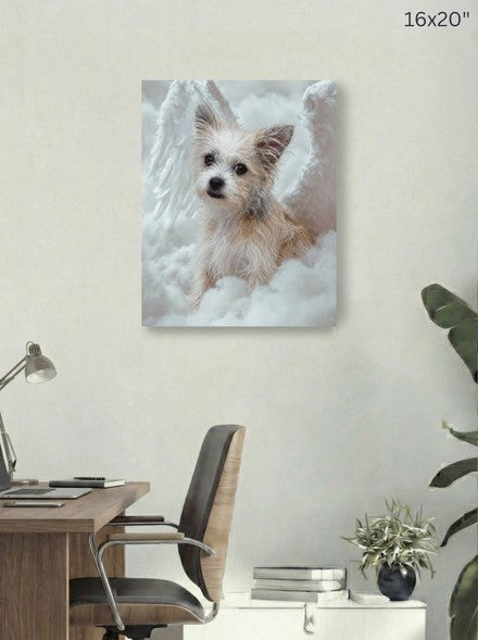 Canvas 16x20 room mockup