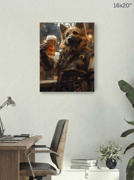 Canvas 16x20 room mockup