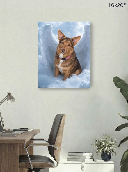 Canvas 16x20 room mockup