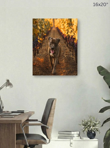 Canvas 16x20 room mockup