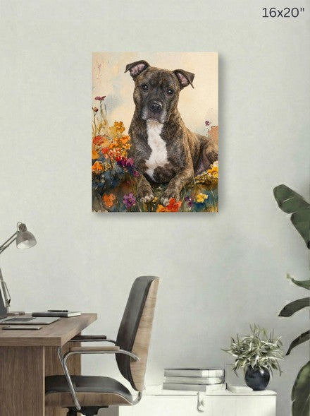 Canvas 16x20 room mockup