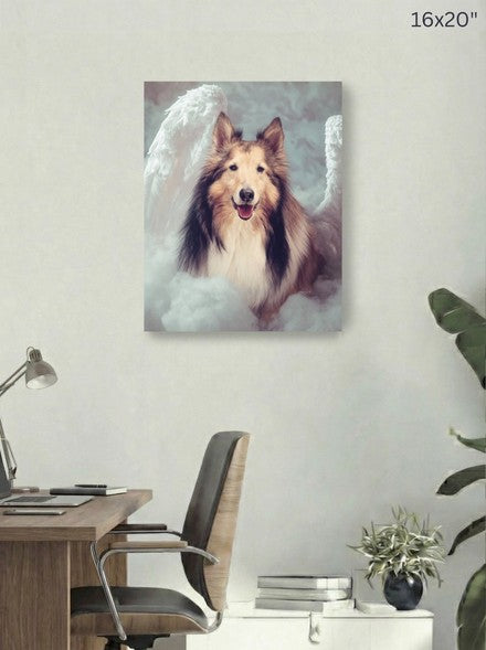 Canvas 16x20 room mockup