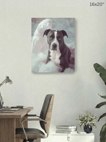 Canvas 16x20 room mockup