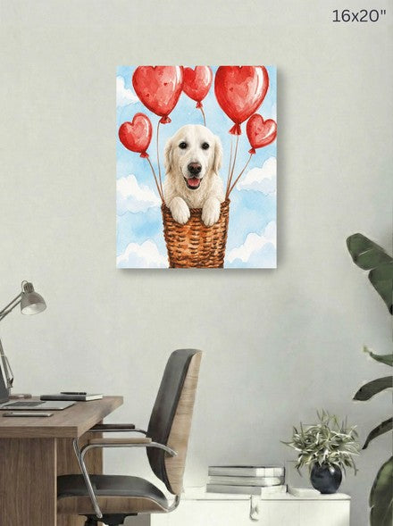 Canvas 16x20 room mockup