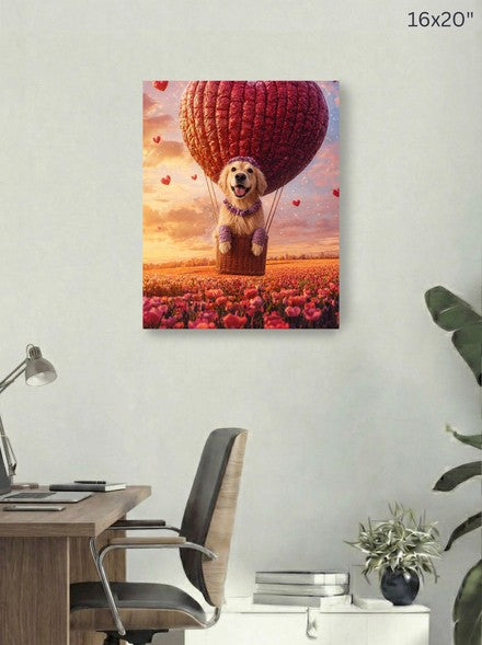 Canvas 16x20 room mockup