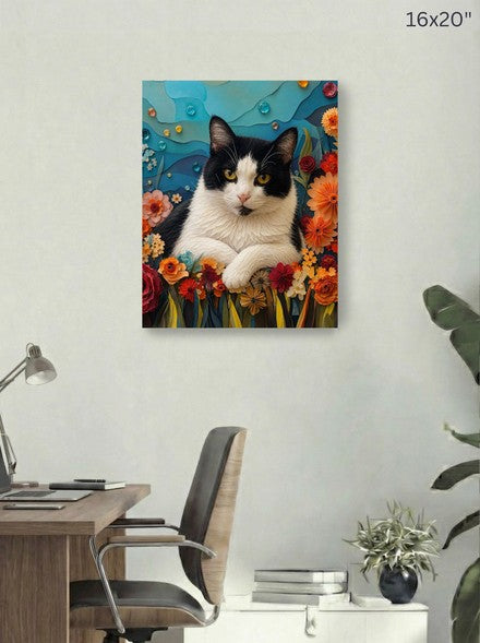 Canvas 16x20 room mockup