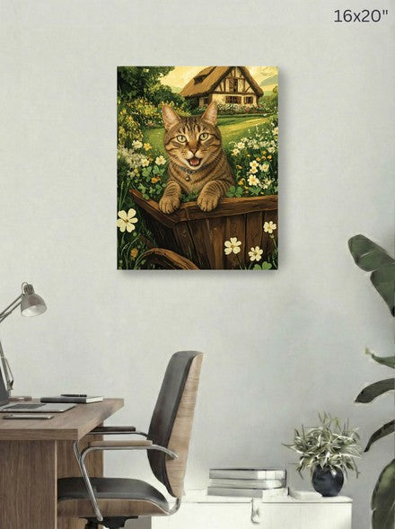Canvas 16x20 room mockup