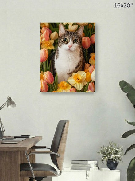 Canvas 16x20 room mockup