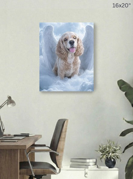 Canvas 16x20 room mockup
