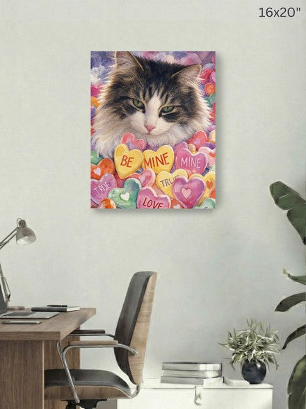 Canvas 16x20 room mockup