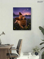 Canvas 16x20 room mockup