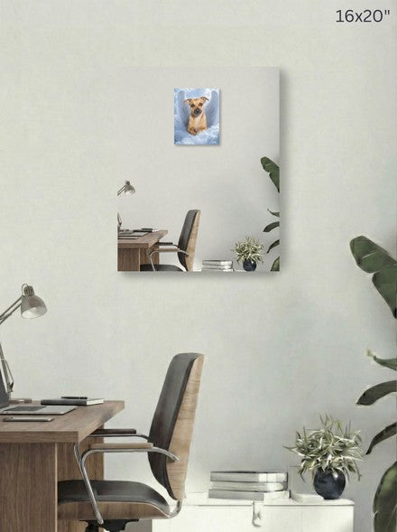 Canvas 16x20 room mockup