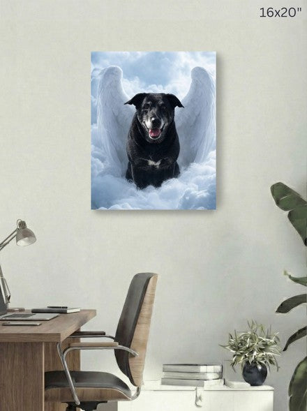 Canvas 16x20 room mockup
