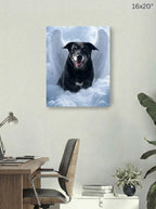Canvas 16x20 room mockup