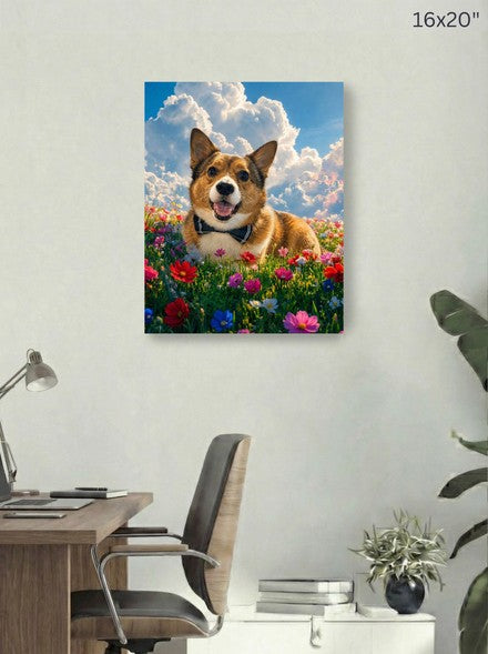 Canvas 16x20 room mockup
