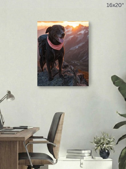 Canvas 16x20 room mockup