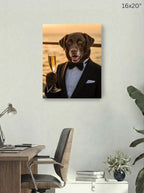 Canvas 16x20 room mockup