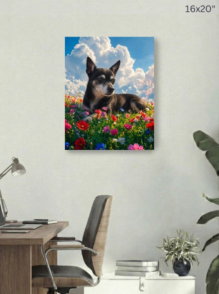 Canvas 16x20 room mockup