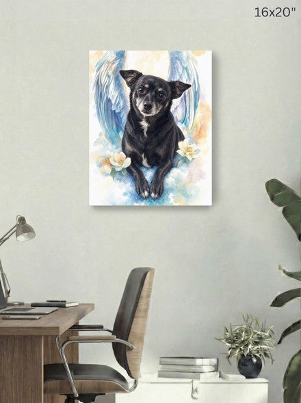 Canvas 16x20 room mockup