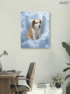 Canvas 16x20 room mockup