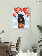Canvas 16x20 room mockup