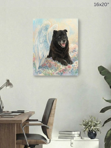 Canvas 16x20 room mockup