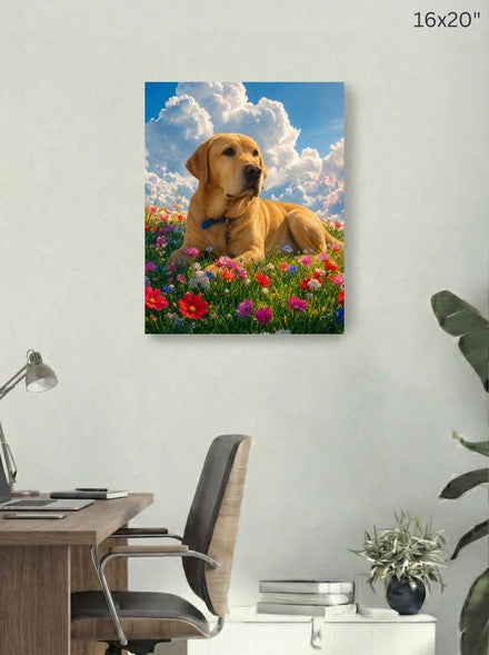 Canvas 16x20 room mockup