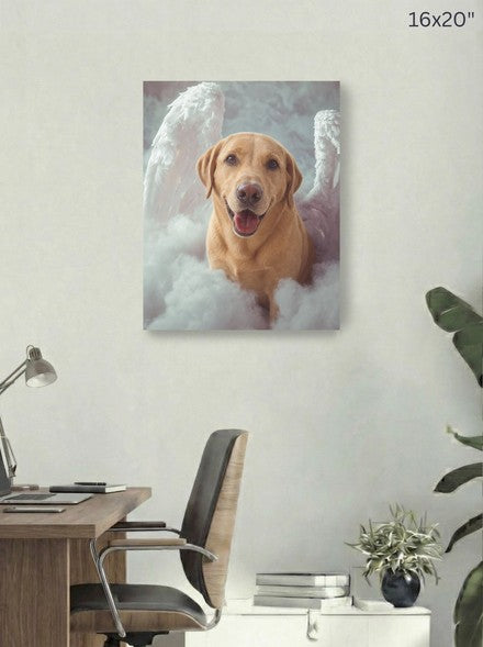 Canvas 16x20 room mockup