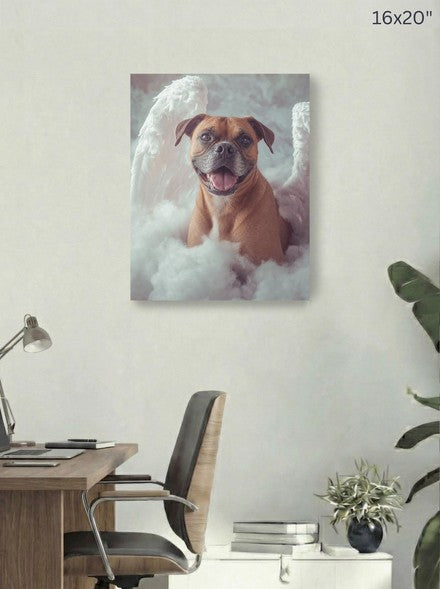 Canvas 16x20 room mockup
