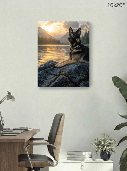 Canvas 16x20 room mockup