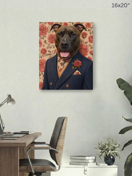 Canvas 16x20 room mockup
