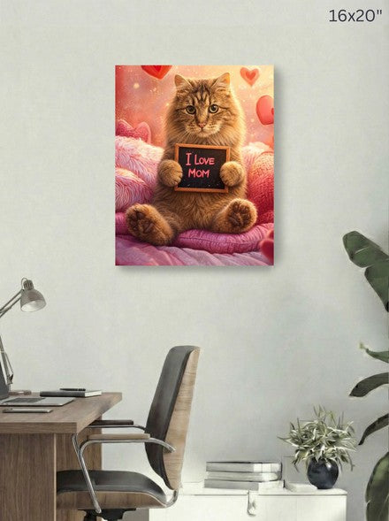 Canvas 16x20 room mockup