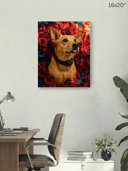 Canvas 16x20 room mockup
