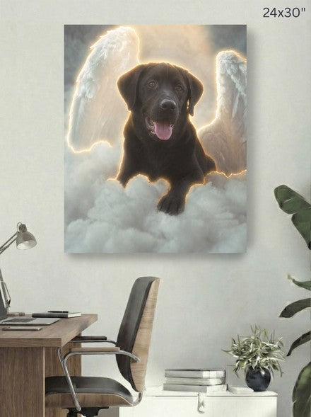Canvas 24x30 room mockup
