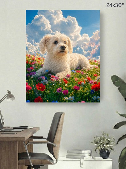 Canvas 24x30 room mockup